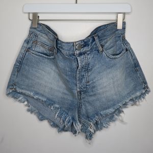 Free People Cutoff Denim Short